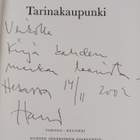 Harri Tapper : Tarinakaupunki (signeerattu, tekijän omiste) - pikkukuva 4