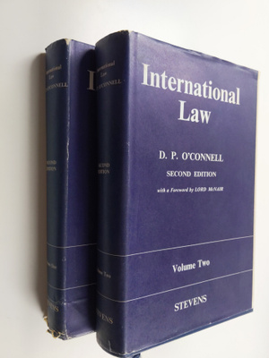Daniel Patrick O'Connell : International Law 1-2