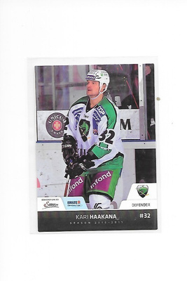 2010-11 Erste Liga #95 Kari Haakana Ljubljana Blues Kärpät