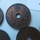 Raha Kolikko 10 Penniä v. 1941 1942 yht 17kpl - pikkukuva 4