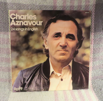 CHARLES AZNAVOUR: 24 Songs In English 2LP (1976)