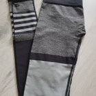 Musta-harmaat Trikoot / Leggingsit / Leggings - koko L-XL - pikkukuva 1