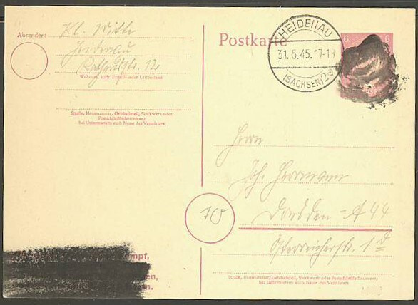 SBZ 1945 31.5.45 ehiö, Hitler mustattu