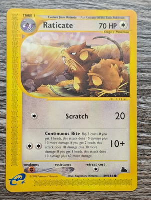 Raticate skyridge 89/144!