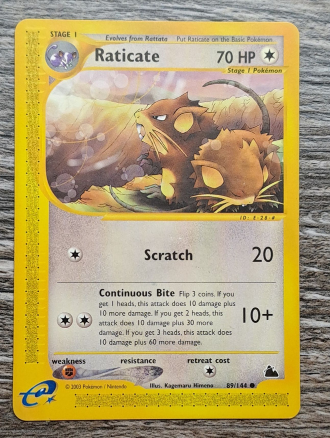Raticate skyridge 89/144!