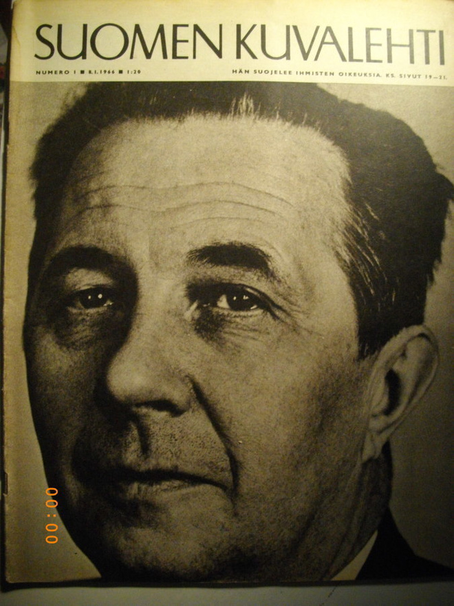 Suomen Kuvalehti Nro 1/1966 (9.11)