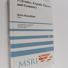 Boris Hasselblatt : Dynamics, Ergodic Theory and Geometry... - pikkukuva 1