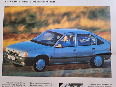 Opel Kadett -esite, 1989