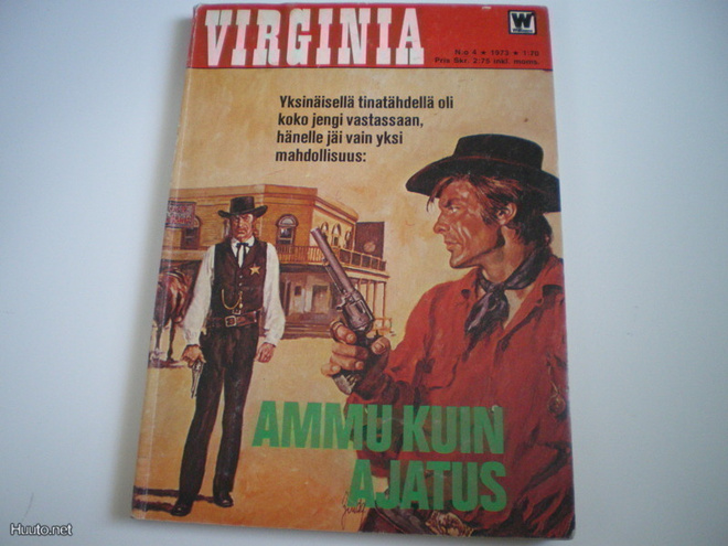 Virginia 4/1973: Ammu kuin ajatus