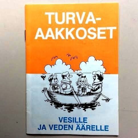 Turva aakkoset Vesille ja veden äärelle