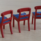 Lundby 1960-70-luku, kolme tuolia - pikkukuva 2