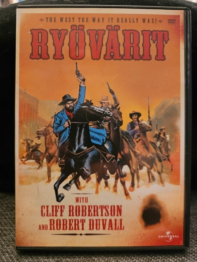 Ryövärit (DVD) The Great Northfield Minnesota Raid