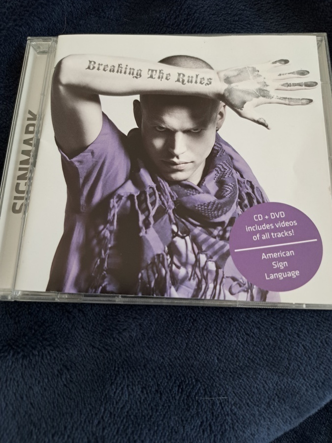 Signmark Breaking The Rules cd & dvd