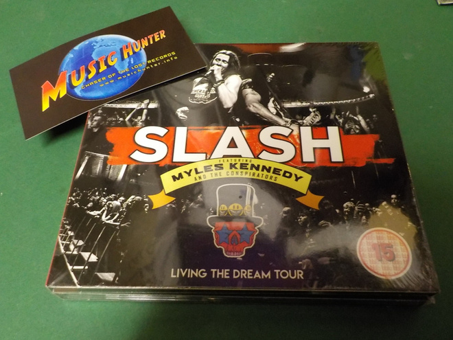 SLASH - LIVING THE DREAM TOUR UUSI 2CD + DVD