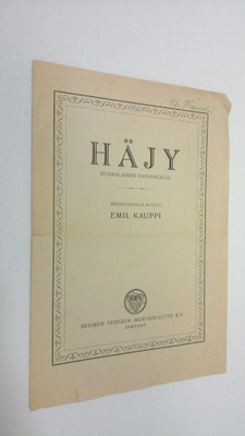 Emil Kauppi : Häjy