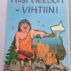 huumori: Hiisi vieköön-Vihtiin, kulk. 1985 käsipostissa - pikkukuva 1