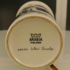 Arabia pieni maljakko, kukkaihe. Design Esteri Tomula - pikkukuva 2