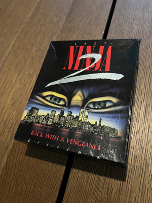 Last Ninja 2 commodore 64 kasetti