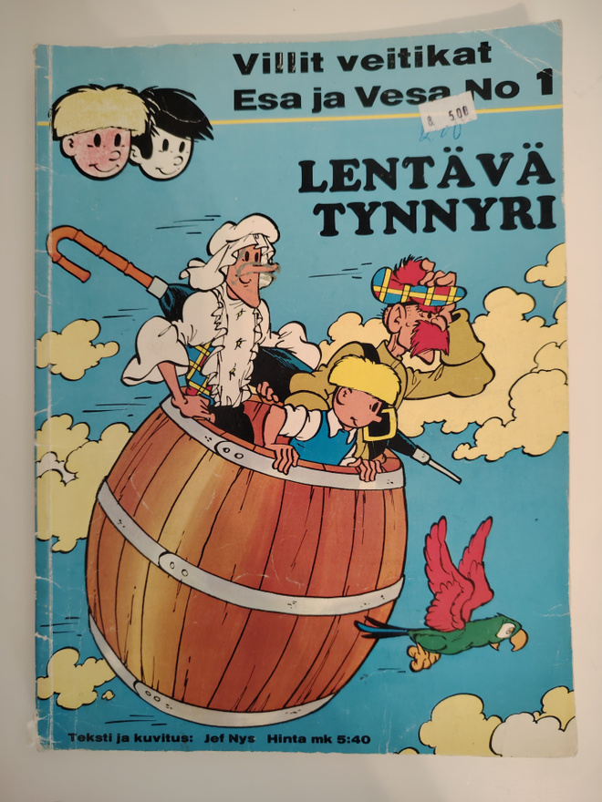 ESA JA VESA nro 1 Lentävä tynnyri