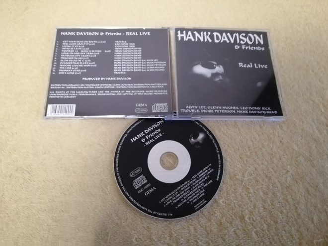 HANK DAVISON & FRIENDS - Real Live CD