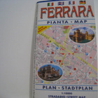  Kartta Ferrara Italia pianta map Italy - pikkukuva 1