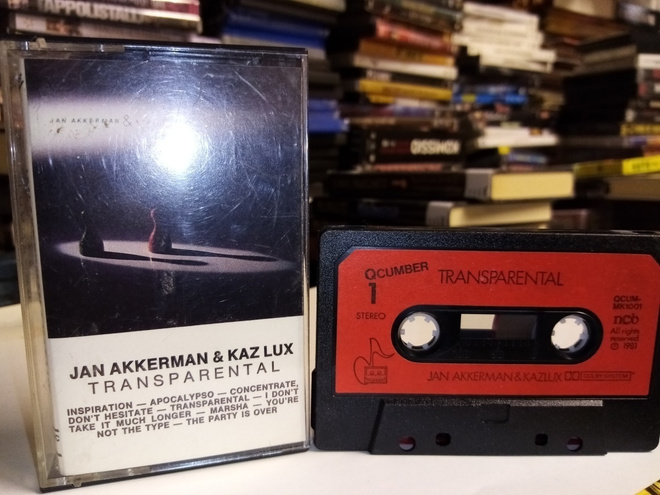 C-KASETTI JAN AKKERMAN & KAZ LUX : TRANSPATENTAL