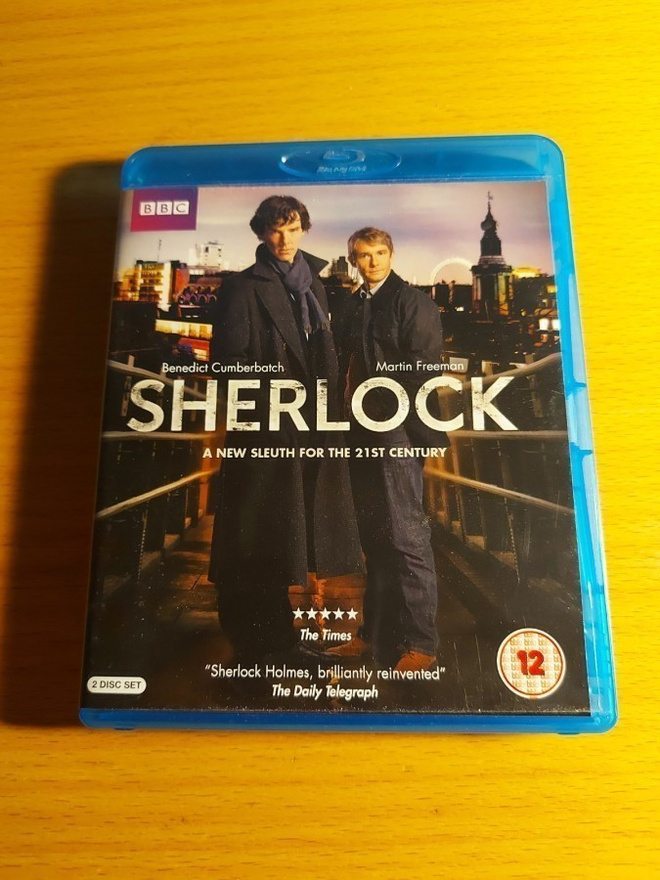 2BLU-RAY SHERLOCK HOLMES BBC 1. TUOTANTOKAUSI