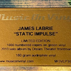 James LaBrie: Static Impulse - LP, LTD Green 1000copy - pikkukuva 5