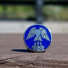 Mannerheim MLL pinssi. Halkaisija - 10 mm. - pikkukuva 5