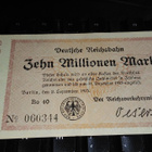 Germany Saksa Rautatie 10 Million Marks 1923 XF- - pikkukuva 1
