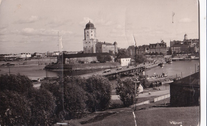Viipuri - Wiborg. Ikkunakortti    b468