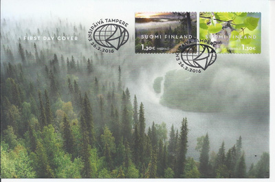 2016 FDC Käyntikortti Suomesta