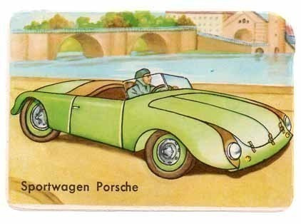 PZB 1343 / AUTONELKKU: Vihreä Sportwagen Porsche.