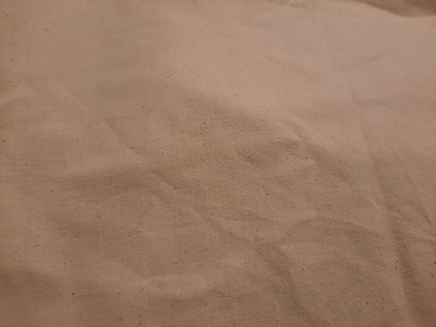 Luonnonvaalea puuvillakangas 63x80cm