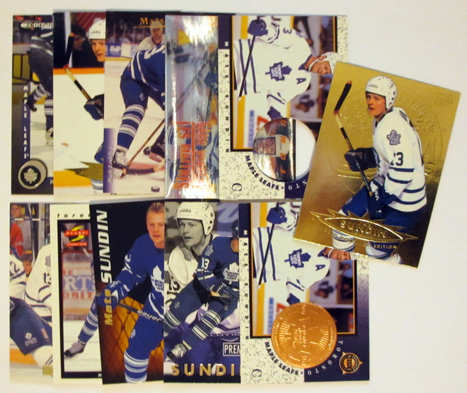 MATS SUNDIN lotti 11 korttia