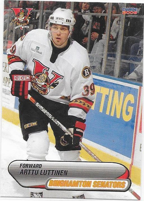 2006-07 Binghampton Senators #13 Arttu Luttinen HIFK farmi