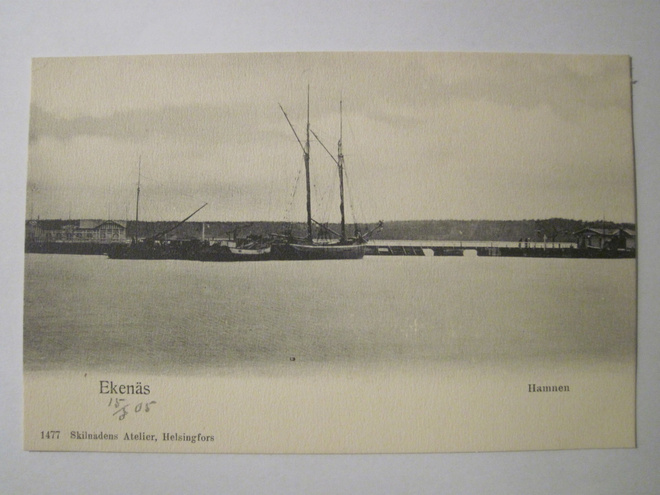 VANHA Postikortti Tammisaari HUIPPUKUNTO ennen-1905