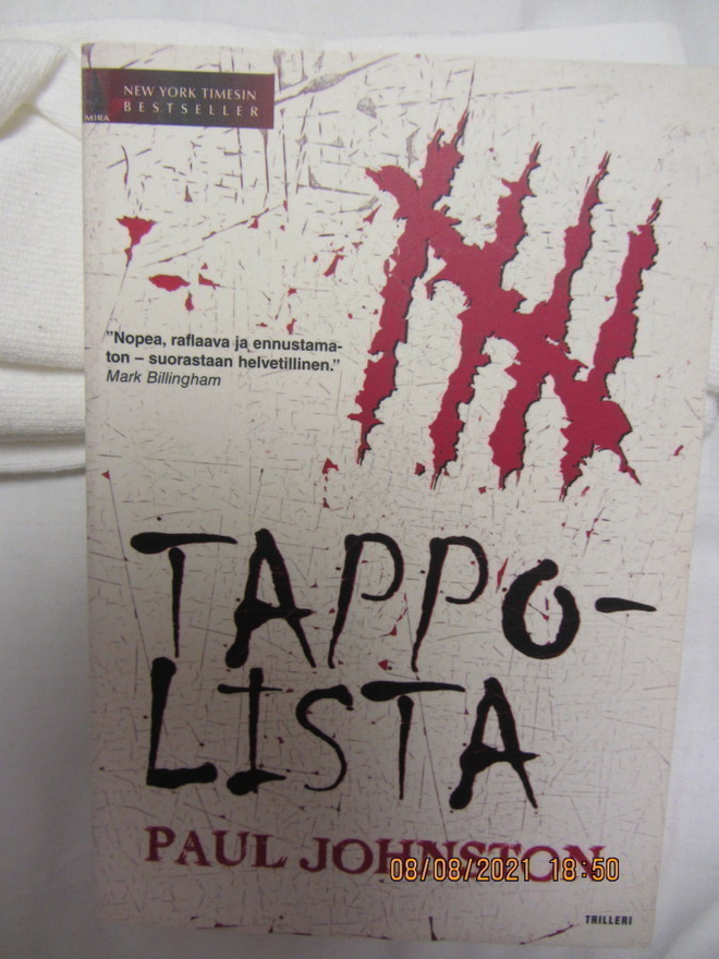 Paul Johnston - Tappolista