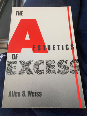 The Aesthetics of Excess - Allen S. Weiss