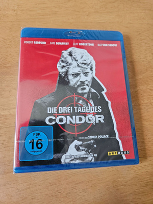 Three Days of the Condor (Blu-ray, uusi)