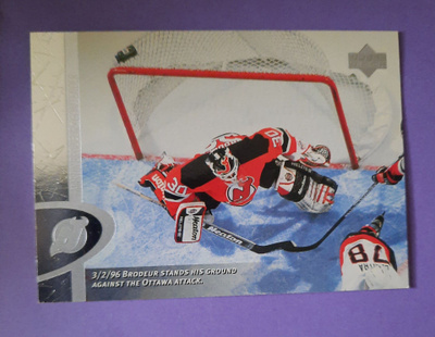 Upperdeck Martin Brodeur,Devils 1995-96
