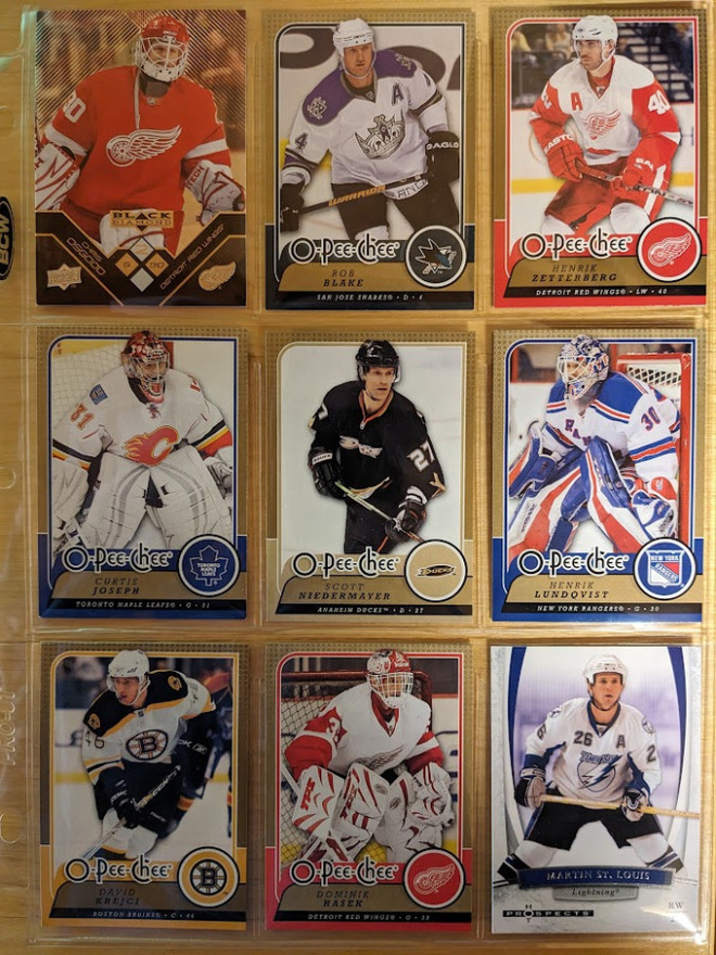 NHL -peruskortteja kausilta 1991 - 2011 0,20 EUR/kpl