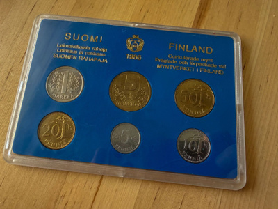 Suomi Finland rahasarja 1986