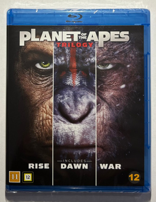 PLANET OF THE APES TRILOGY - Blu-ray, uusi