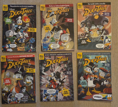 DuckTales-sarjakuvalehdet (2018-2019, 15 kpl)