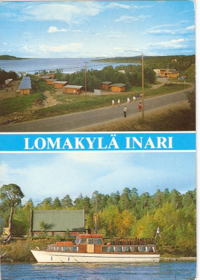 Lappi, Lomakylä INARI. Kulk.-87