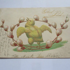 Glad Påsk - 1907 Turku - Pietari kulkenut - pikkukuva 1