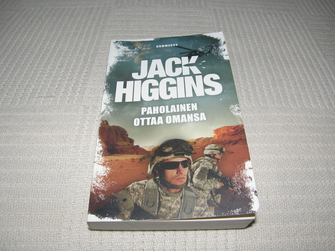 Jack Higgins Paholainen ottaa omansa -pok
