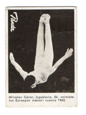 Purkkakuva Panda MIROSLAV CERAR. Jugoslavia.