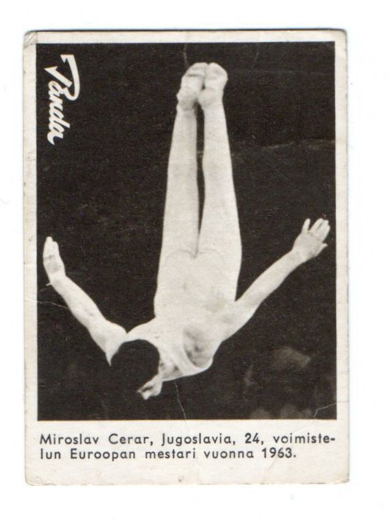 Purkkakuva Panda MIROSLAV CERAR. Jugoslavia.
